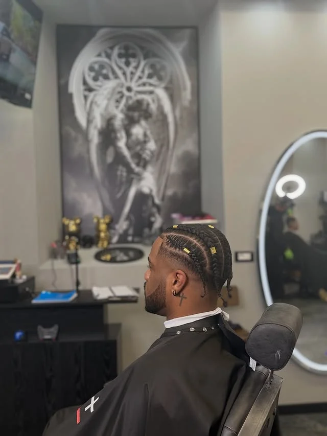 Braids fade